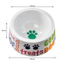 MELAMINE DOG BOWL, (203/178MM DIAX86MM)