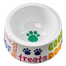 MELAMINE DOG BOWL, (203/178MM DIAX86MM)