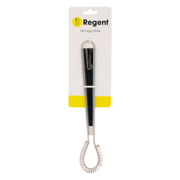 REGENT KITCHEN MINI EGG WHISK STAINLESS STEEL, (204X35X25MM)