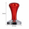 REGENT COFFEE TAMPER STAINLESS STEEL ASST. BLACK OR RED  COLOURS, (85X57.5MM DIA)