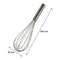 REGENT PIANO WHISK 8 WIRE STAINLESS STEEL, (360X80MM)