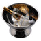 BAR BUTLER FOOTED ANGLED CHAMPAGNE BOWL STAINLESS STEEL, (385MM DIAX285MM)