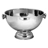 BAR BUTLER FOOTED CHAMPAGNE/ICE BOWL WITH SILVER KNOBS ST STEEL, 14LT (360MM DIAX225MM)