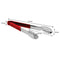 REGENT TONGS STAINLESS STEEL POLYCOATED RED, (317X40X20MM)