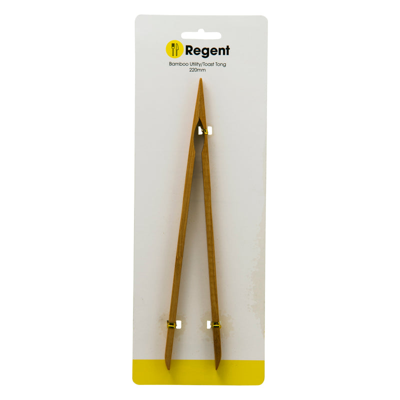 REGENT BAMBOO UTILITY/TOAST TONG, (220 x 12MM)