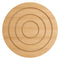 REGENT 6PC BAMBOO ROUND COASTERS HOLDER SET, (100MM DIAX10MM - 115 DIA X70MM SET)