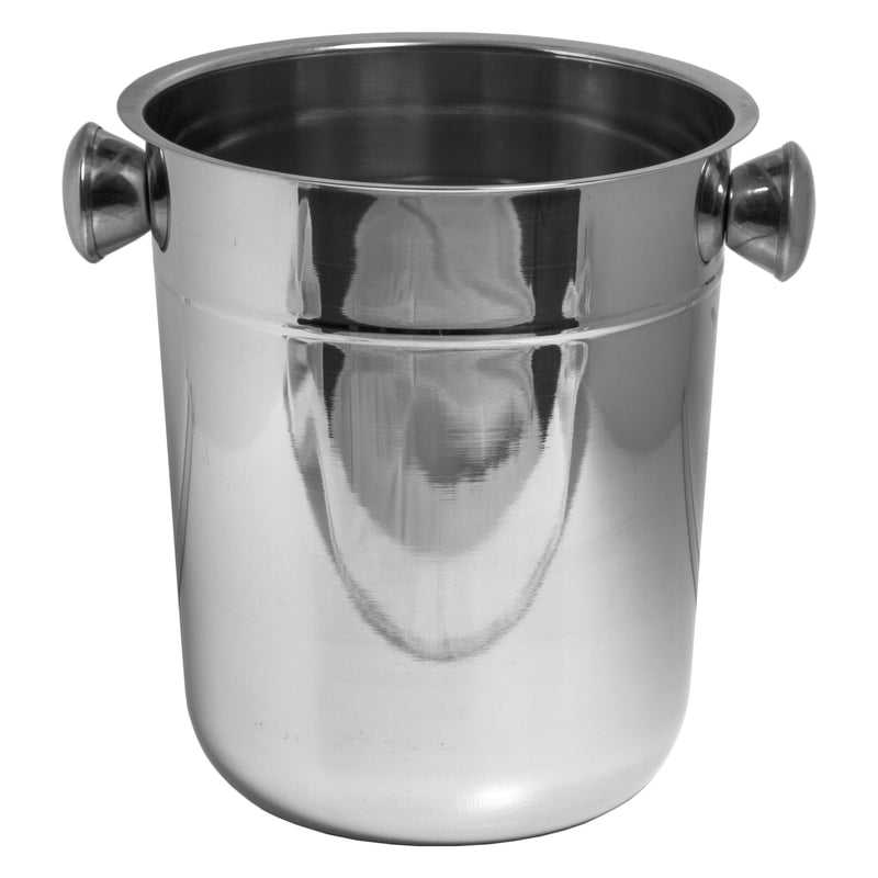 BAR BUTLER CHAMPAGNE ICE BUCKET WITH KNOB HANDLES STAINLESS STEEL, 8LT (220MM DIAX260MM)