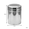 REGENT DREDGE SALT SHAKER STAINLESS STEEL, 380ML (70MM DIAX100MM)