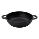 REGENT COOKWARE CAST IRON PAN WITH 2 HANDLES, (215/166MM DIAX50MM)