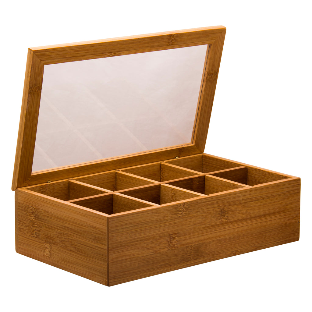 REGENT BAMBOO TEA BOX 8 SECTION, (315X190X96MM)