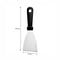 REGENT ANGLED GRIDDLE SCRAPER ST STEEL WITH BLACK PP HANDLE, (240X98X28MM)