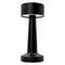 REGENT BARBELL SHAPE TABLE LAMP BLACK, (90MM DIAX210MM)