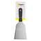 REGENT HAMBURGER SOLID BEVELLED TURNER ST STEEL WITH BLACK PP HANDLE, (275X90X28MM)