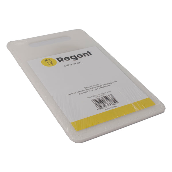 REGENT KITCHEN BOARD CUTTING PP WHITE, (255X115X5MM)