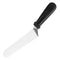 REGENT BAKEWARE ICING SPATULA ANGLED WITH PP PLASTIC BLACK HANDLE, (275X30X15MM)