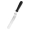 REGENT ICING SPATULA ANGLED WITH PP PLASTIC BLACK HANDLE, (270X30X15MM)