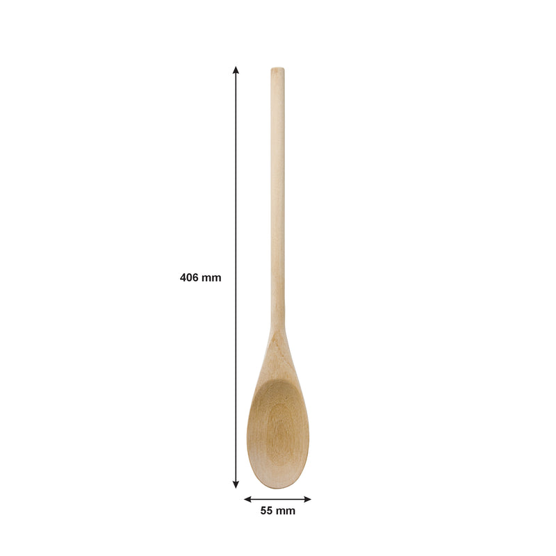 REGENT SPOON BEECHWOOD HEAVY DUTY, (406X55MM)