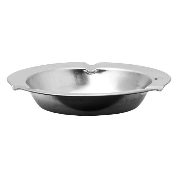 REGENT ASHTRAY ROUND STAINLESS STEEL, (120MM DIAX15MM)