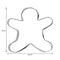 REGENT BAKEWARE COOKIE CUTTER GINGERBREAD MAN ST STEEL, (80X80MM)