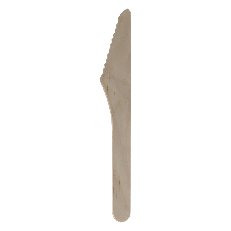 REGENT DISPOSABLE WOODEN KNIVES 24PCS, (220X160X50MM)