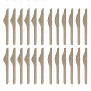 REGENT DISPOSABLE WOODEN KNIVES 24PCS, (220X160X50MM)