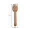 REGENT DISPOSABLE WOODEN FORKS 24PCS, (160X26MM)