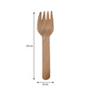 REGENT DISPOSABLE WOODEN FORKS 24PCS, (160X26MM)