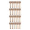 REGENT DISPOSABLE WOODEN FORKS 24PCS, (160X26MM)