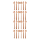 REGENT DISPOSABLE WOODEN SPOONS 24PCS, (160X34MM)