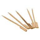 REGENT DISPOSABLE BAMBOO FOOD PADDLE PICKS 50PCS, (120MM)