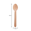 REGENT DISPOSABLE WOODEN SPOONS 100PCS, (160X34MM)