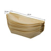 REGENT DISPOSABLE WOODEN BOATS 20PCS, (190X100MM)