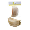 REGENT DISPOSABLE WOODEN BOATS 20PCS, (145X87MM)