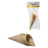 REGENT DISPOSABLE WOODEN CONES 20PCS, (155MMX110MM)