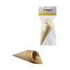 REGENT DISPOSABLE WOODEN CONES 20PCS, (125MMX90MM)