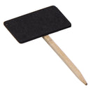 REGENT DISPOSABLE WOODEN BLACKKBOARD PICKS 10PCS, (85X25X35MM)