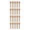 REGENT DISPOSABLE WOODEN TEASPOONS 24PCS, (110X23MM)