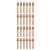 REGENT DISPOSABLE WOODEN TEASPOONS 24PCS, (110X23MM)