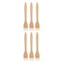 REGENT DISPOSABLE BAMBOO CUTLERY 18PCS SET, (6 SPOONS, 6 KNIVES & 6 FORKS)