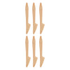 REGENT DISPOSABLE BAMBOO CUTLERY 18PCS SET, (6 SPOONS, 6 KNIVES & 6 FORKS)