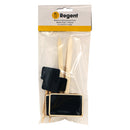 REGENT DISPOSABLE WOODEN BLACKBOARD PICKS 7PCS MIXED PACK, 4 SMALL & 3 LARGE, (87MM/150MM)