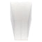 REGENT DISPOSABLE PLASTIC CUPS TAPERED WITH SCOLLOP 10PCS (75X80MM DIA)