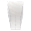 REGENT DISPOSABLE PLASTIC CUPS TAPERED WITH SCOLLOP 10PCS (75X80MM DIA)