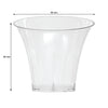 REGENT DISPOSABLE PLASTIC CUPS TRUMPET 10PCS, (86MM DIAX80MM)