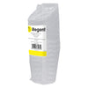 REGENT DISPOSABLE PLASTIC CUPS SQUARE SLANTED 10PCS, (50X50X77MM)