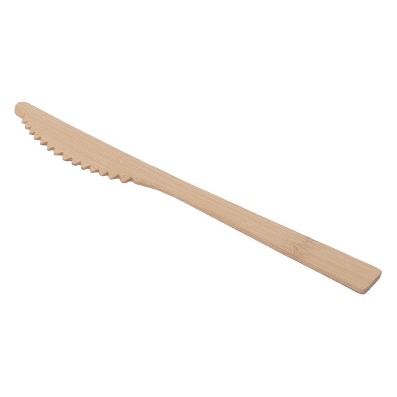 REGENT DISPOSABLE BAMBOO KNIVES 12PCS, (170MM)