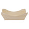 REGENT DISPOSABLE WOODEN SMALL SQUARE BOATS 10PCS, (110X95X35MM)