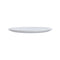 LUMINARC OPAL FRIENDS TIME TEMPERED WHITE PIZZA PLATE, (320MM DIA)