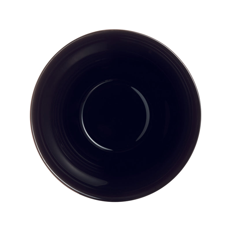 LUMINARC OPAL CARINE BLACK SALAD BOWL, 3LT (270MM DIA)