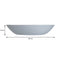 LUMINARC OPAL GREY SOUP BOWL, 780ML (200MM DIA)